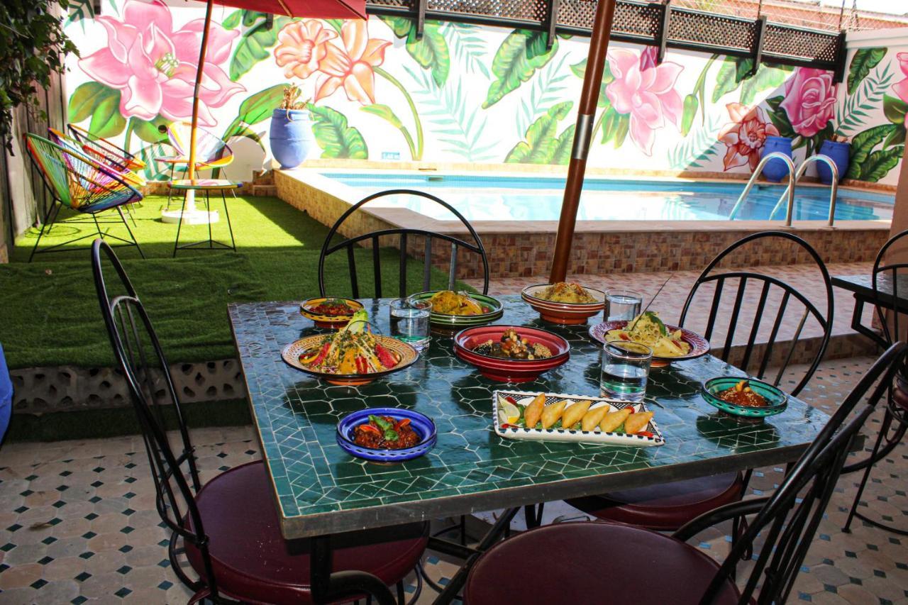 Majorel Perle Hotel Riad Restaurant Picine & Spa Marraquexe Exterior foto